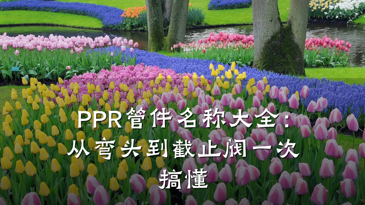 PPR管件名称大全:从弯头到截止阀一次搞懂