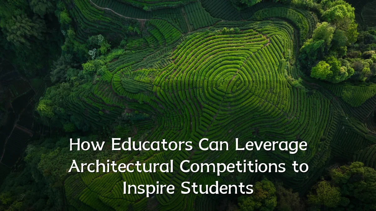 How Educators Can Leverage Architectural Competitions to Inspire Students