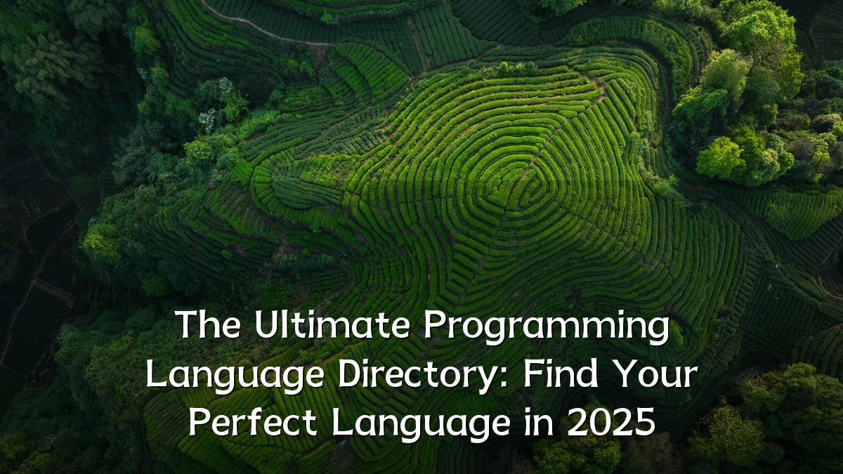 The Ultimate Programming Language Directory: Find Your Perfect Language in 2025