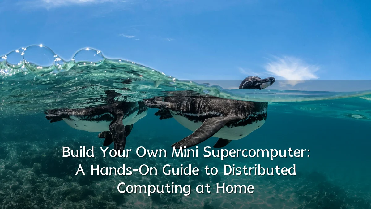 Build Your Own Mini Supercomputer: A Hands-On Guide to Distributed Computing at Home