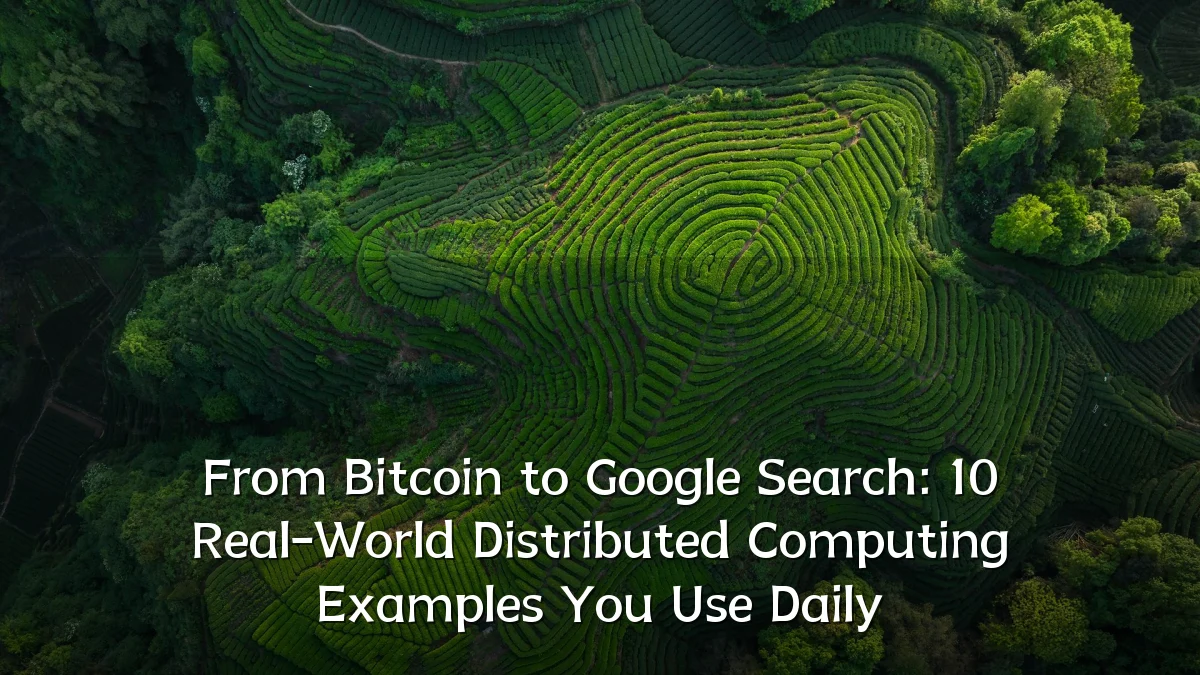 From Bitcoin to Google Search: 10 Real-World Distributed Computing Examples You Use Daily