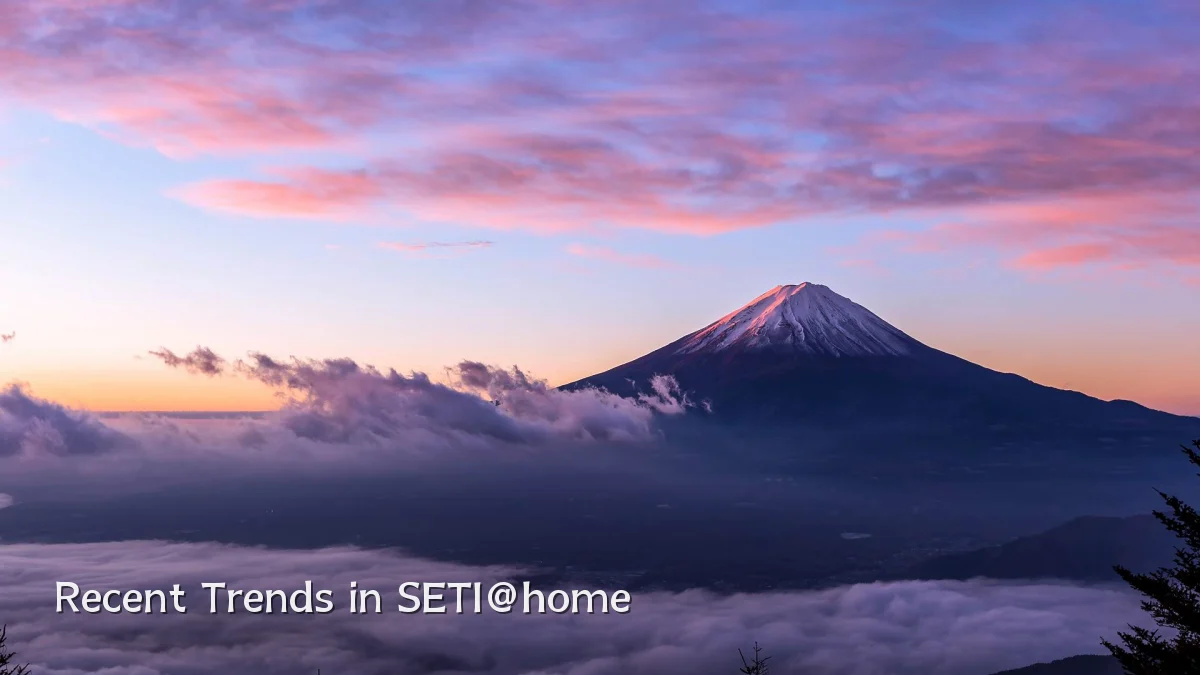 Recent Trends in SETI@home