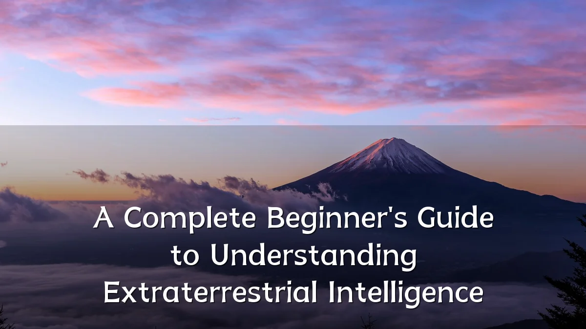 A Complete Beginner's Guide to Understanding Extraterrestrial Intelligence