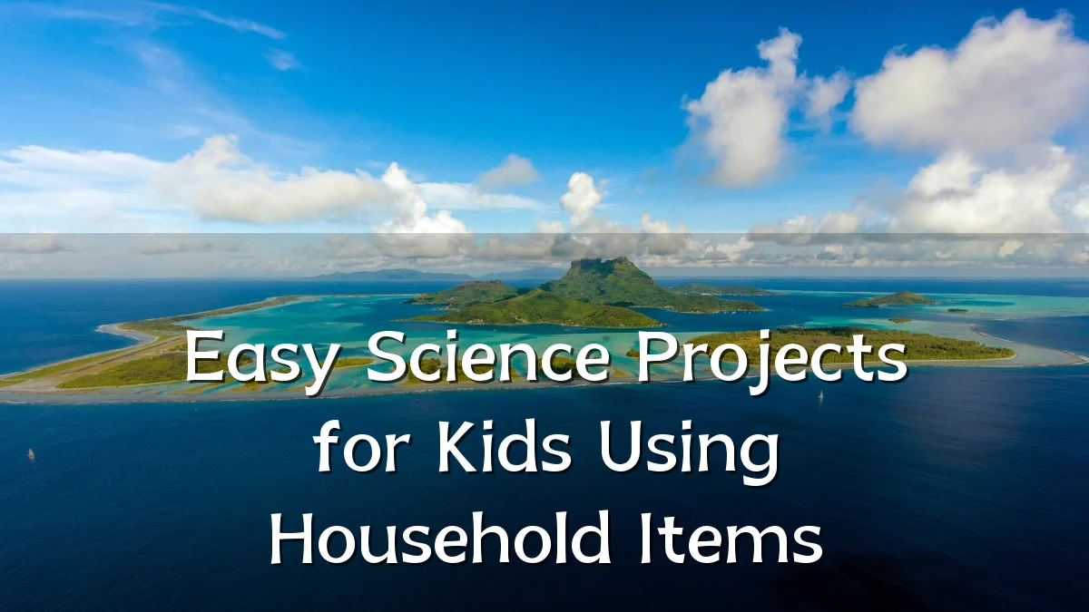 Easy Science Projects for Kids Using Household Items