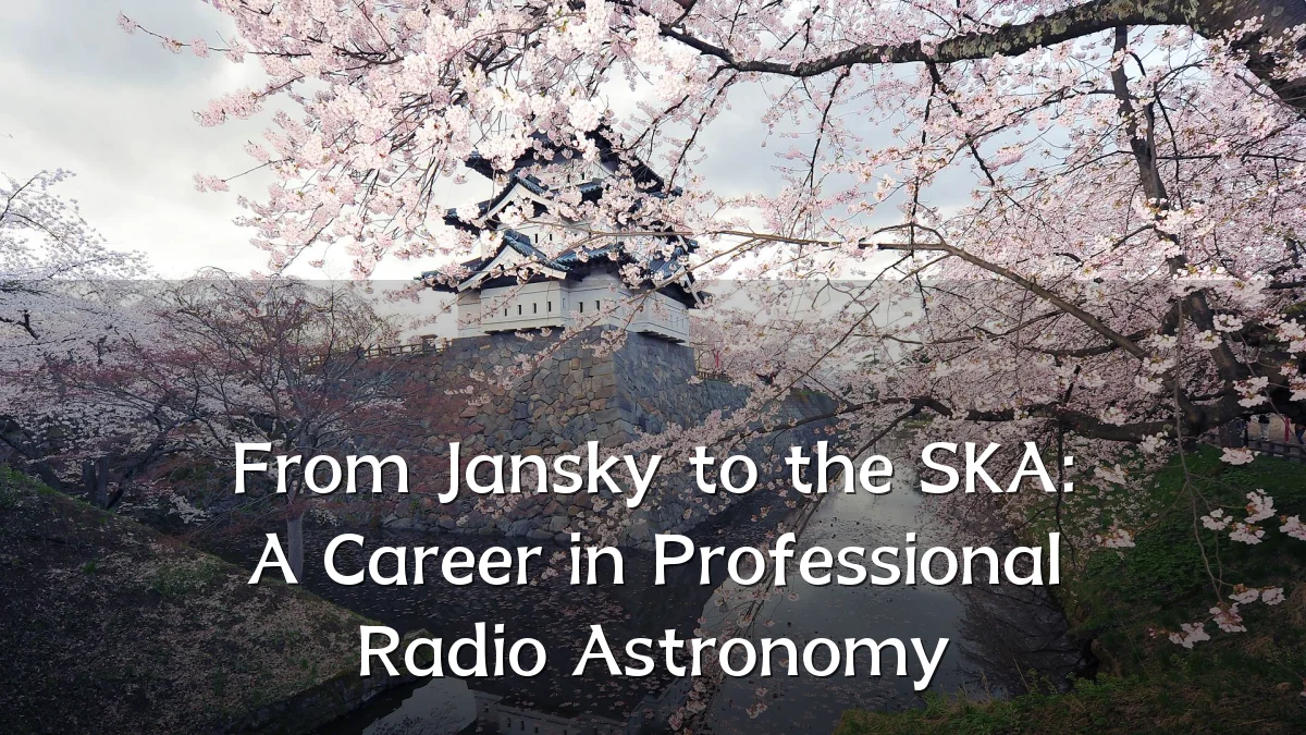 From Jansky to the SKA: A Career in Professional Radio Astronomy