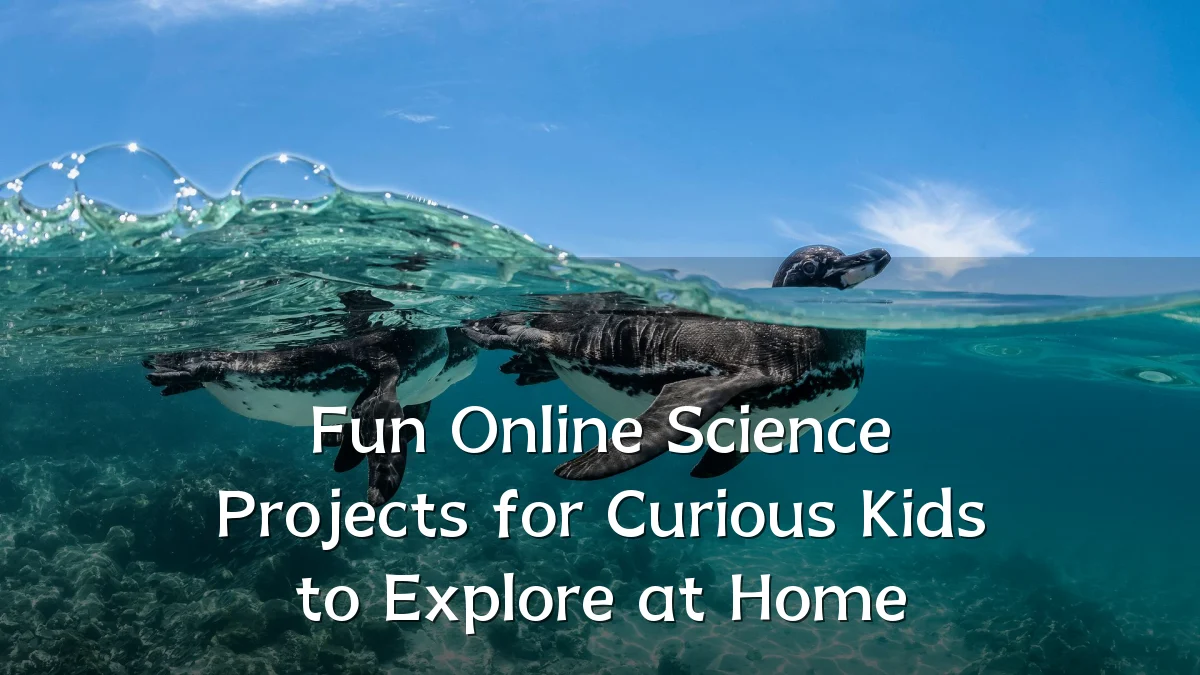Fun Online Science Projects for Curious Kids to Explore at Home