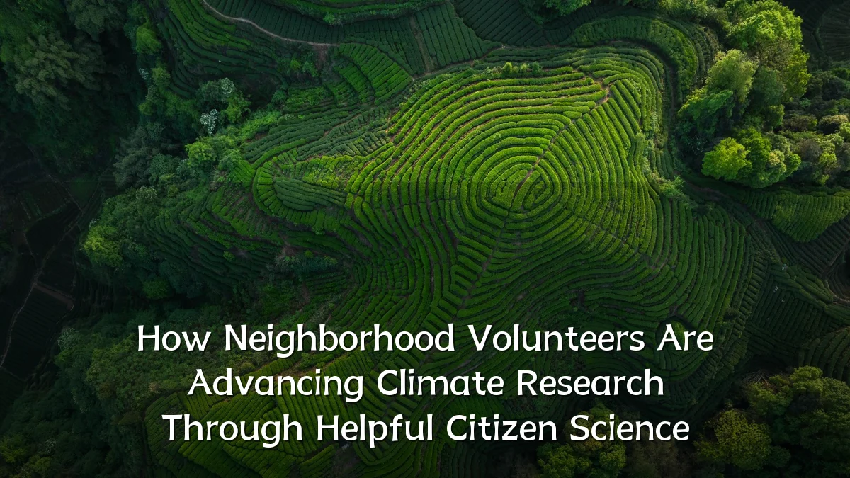 How Neighborhood Volunteers Are Advancing Climate Research Through Helpful Citizen Science