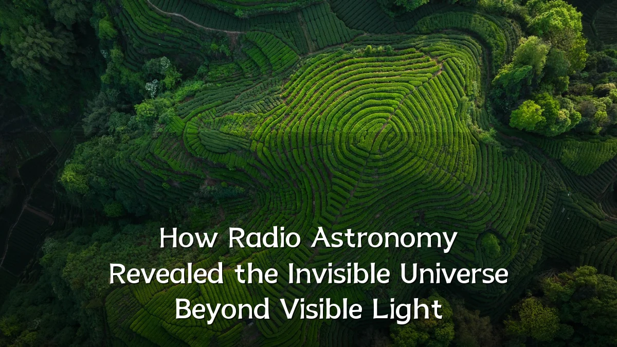 How Radio Astronomy Revealed the Invisible Universe Beyond Visible Light