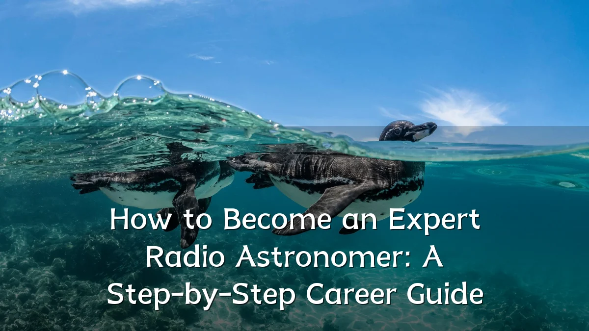 How to Become an Expert Radio Astronomer: A Step-by-Step Career Guide