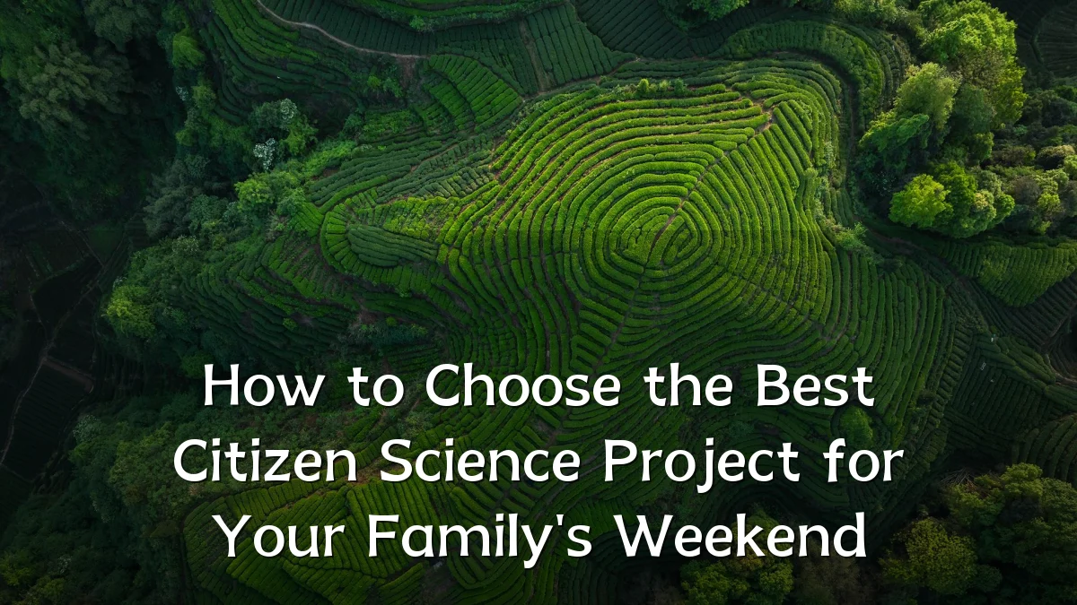 How to Choose the Best Citizen Science Project for Your Family's Weekend