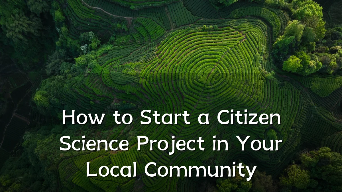How to Start a Citizen Science Project in Your Local Community