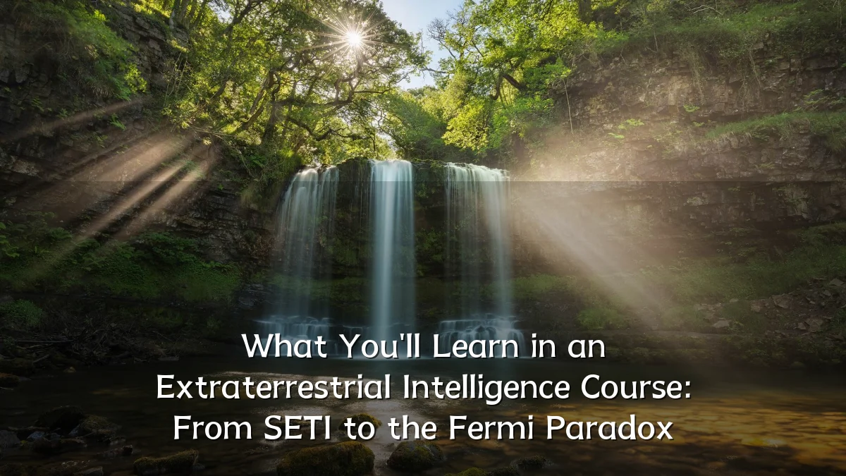 What You'll Learn in an Extraterrestrial Intelligence Course: From SETI to the Fermi Paradox